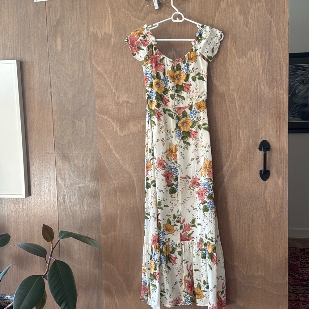 Perfect condition Reformation butterfly dress